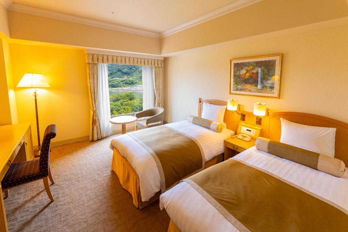Hotel Okura Jr Huis Ten Bosch Sasebo Eksteriør bilde Deluxe Twin Room